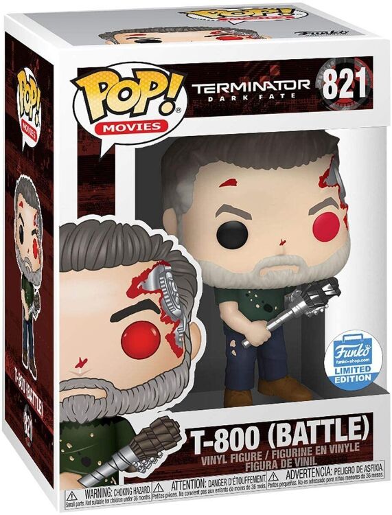Фігурка Funko Terminator T-800 Battle (Limited Edition) 821 фанко термінатор