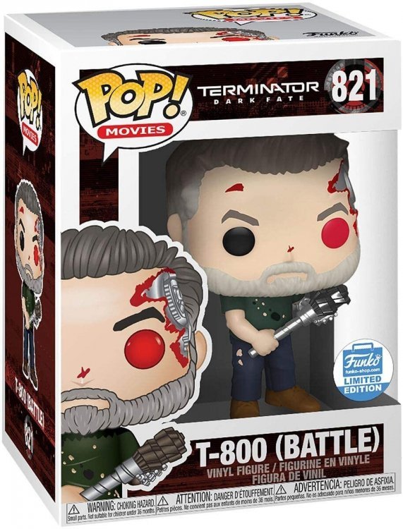 Фігурка Funko Terminator T-800 Battle (Limited Edition) 821 фанко термінатор