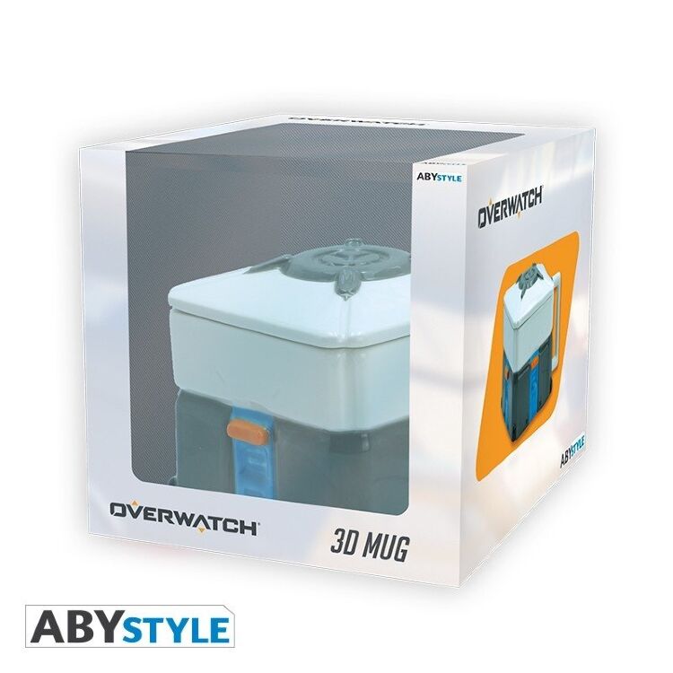 Кружка Overwatch 3D Lootbox Mug чашка Овервотч 500 мл