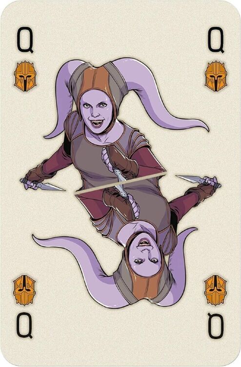 Игральные карты Star Wars The Mandalorian Playing Cards Game Waddingtons Number 1