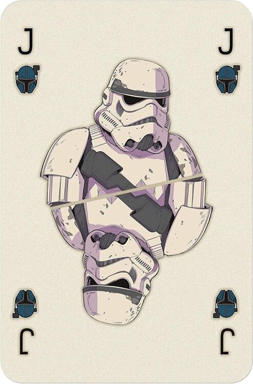 Гральні карти Star Wars The Mandalorian Play Cards Game Waddingtons Number 1 Гральні карти Star Wars The Mandalorian Play Cards Game Waddingtons Number 1