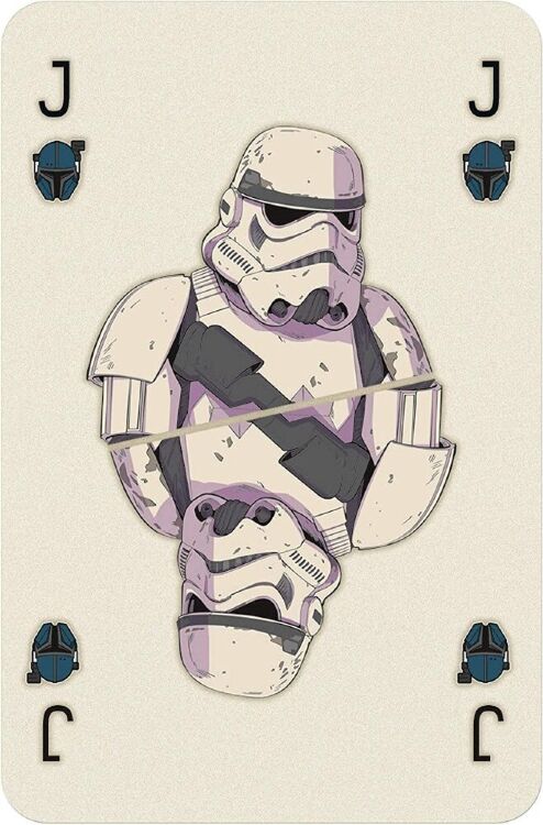 Игральные карты Star Wars The Mandalorian Playing Cards Game Waddingtons Number 1