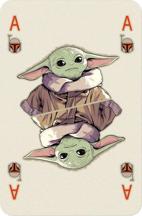 Гральні карти Star Wars The Mandalorian Play Cards Game Waddingtons Number 1 Гральні карти Star Wars The Mandalorian Play Cards Game Waddingtons Number 1