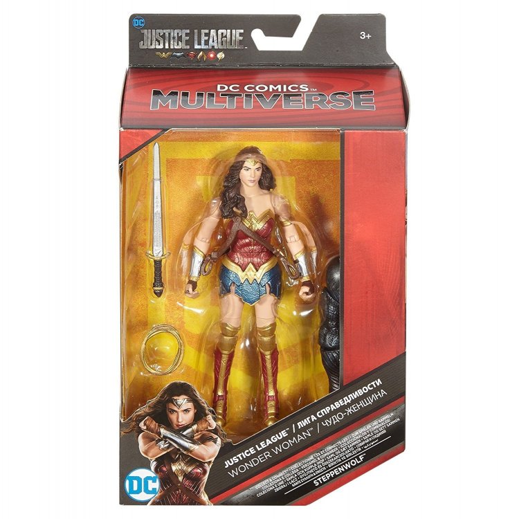 Ліга справедливості: Чудо Жінка Фігурка DC Comics Multiverse - Justice League - Wonder Woman Figure Ліга справедливості: Чудо Жінка Фігурка DC Comics Multiverse - Justice League - Wonder Woman Figure