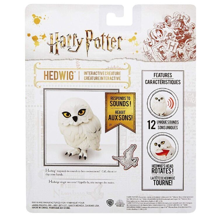  Фігурка Harry Potter Hedwig Interactive Creature Сова Букля говорить