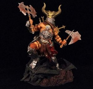 Фігурка Diablo 3 Barbarian wearing a helmet action figure