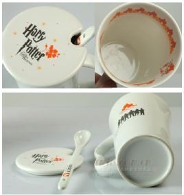 Кружка Harry Potter + кришка + ложка Кружка Harry Potter + кришка + ложка