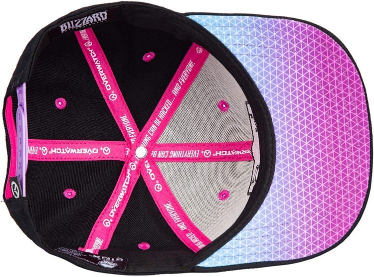 Кепка бейсболка JINX Overwatch Sombra Premium Snap Back Hat Кепка бейсболка JINX Overwatch Sombra Premium Snap Back Hat