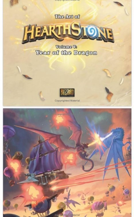 Артбук книга Art of Hearthstone: Year of the Dragon Volume 5 (Тверда обкладинка) (Eng) том 5 Артбук книга Art of Hearthstone: Year of the Dragon Volume 5 (Тверда обкладинка) (Eng) том 5