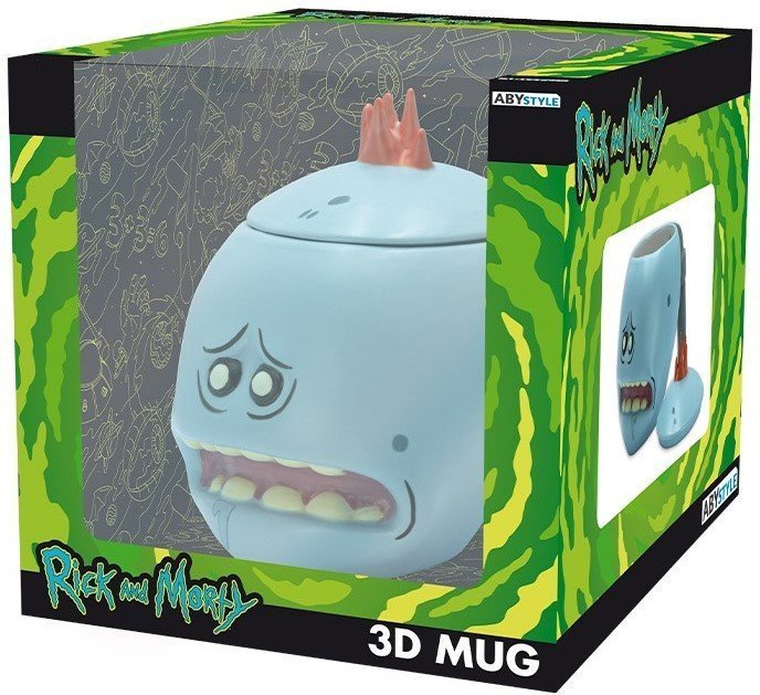 Чашка 3D Mug Rick and Morty Mr. Meeseeks Рік та Морті 450 мл