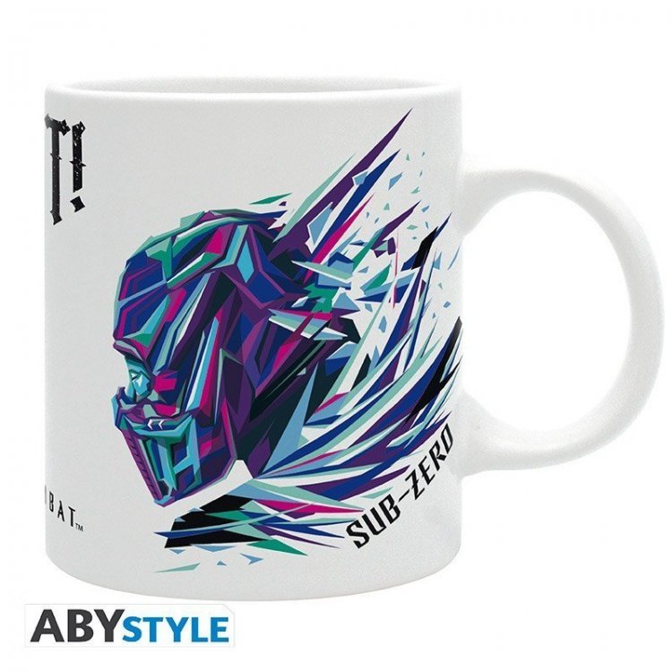 Чашка Mortal Kombat 11 Scorpion vs Sub-Zero гуртка Скорпіон та Саб-Зіро