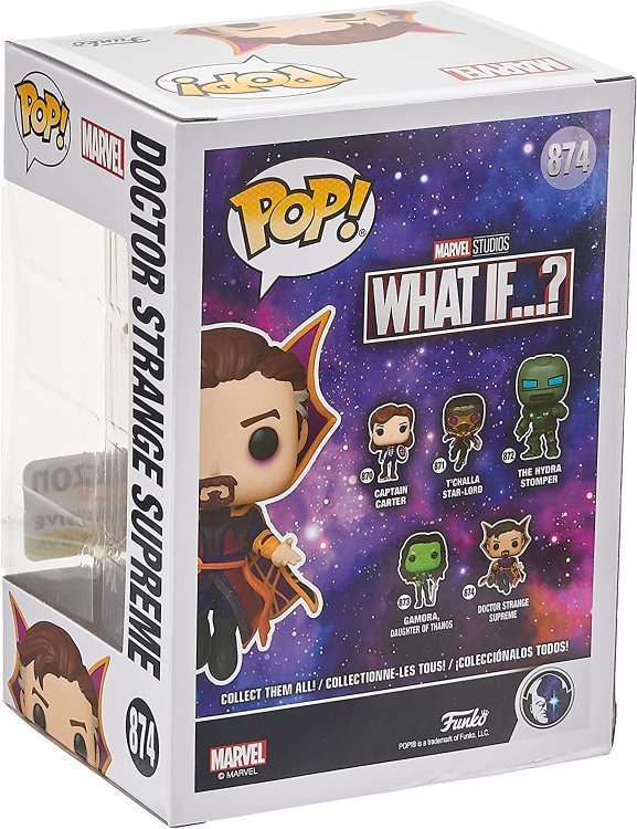 Фигурка Funko Pop Marvel What If? Doctor Strange Supreme Фанко Доктор Стрендж (Amazon Exclusive) 874
