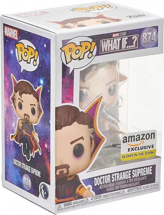 Фигурка Funko Pop Marvel What If? Doctor Strange Supreme Фанко Доктор Стрендж (Amazon Exclusive) 874