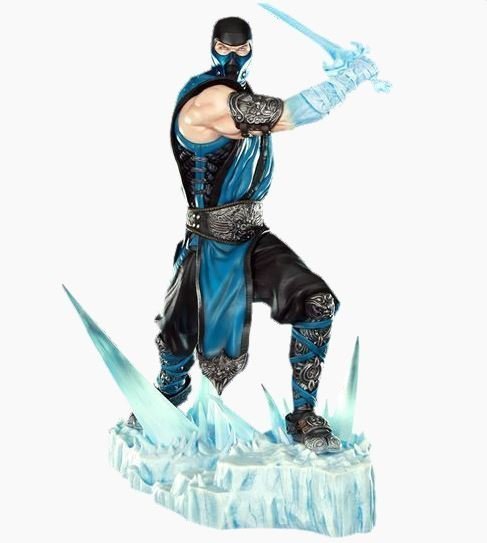Статуетка Mortal Kombat Polystone Statue Sideshow - Sub-Zero 1: 4 scale 45см