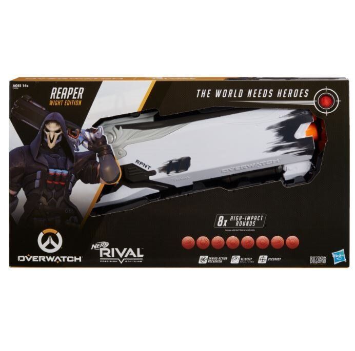 Overwatch Wight Reaper Nerf Rival Blaster Овервотч зброю іграшка