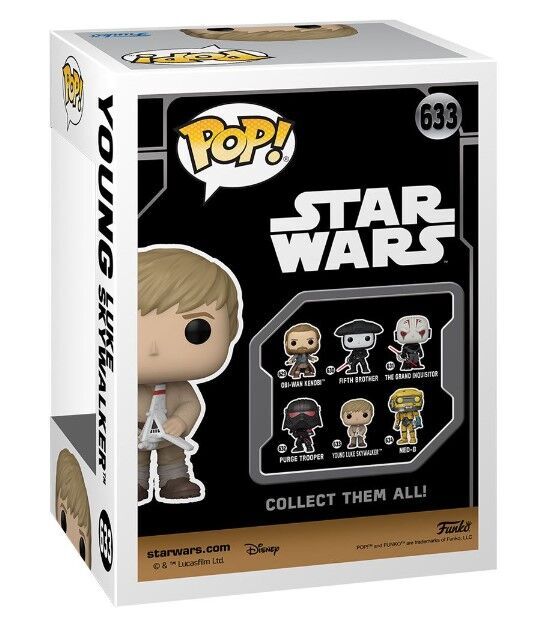 Фігурка Funko Star Wars Young Luke Skywalker фанко Зоряні війни Люк Скайуокер 633 Фігурка Funko Star Wars Young Luke Skywalker фанко Зоряні війни Люк Скайуокер 633