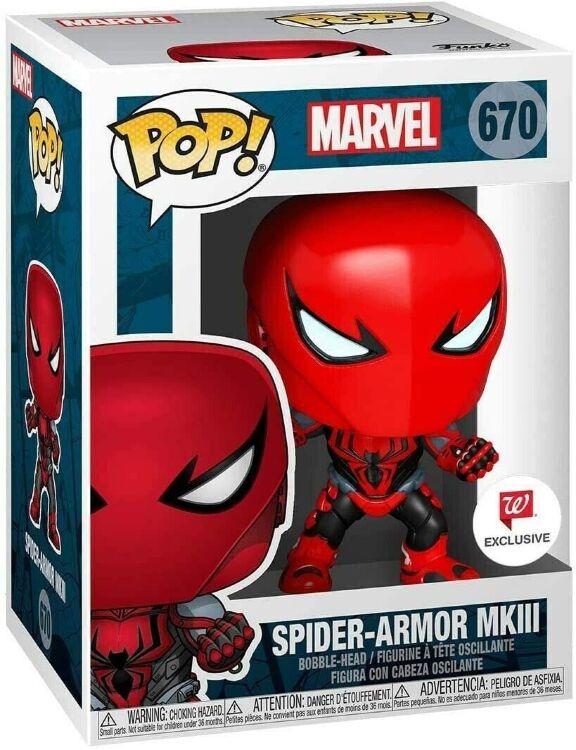 Фігурка Funko Pop Marvel - Spider-Armor MKIII 670 (Exclusive)