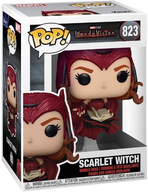 Фигурка Funko Marvel: WandaVision The Scarlet Witch Figure Фанко Алая Ведьма 823