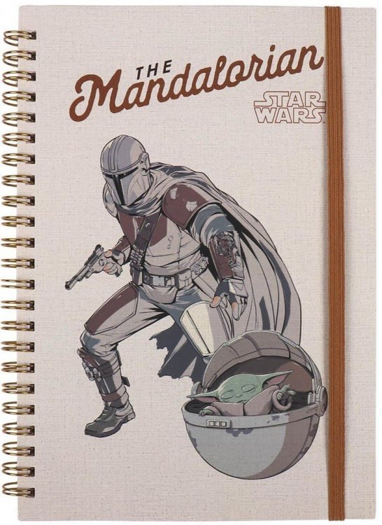 Канцелярський набір Mandalorian Stationery Set Зоряні війни Мандалорець блокнот, записник, аксесуари Канцелярський набір Mandalorian Stationery Set Зоряні війни Мандалорець блокнот, записник, аксесуари