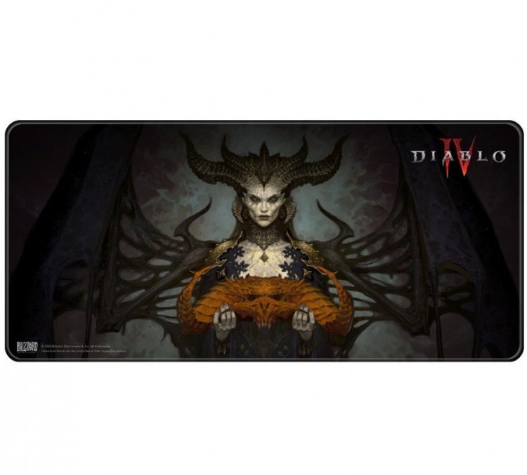 Килимок для миші ігрова поверхня Blizzard DIABLO IV 4 - Lilith Діабло Ліліт XL (90*42 cm) Килимок для миші ігрова поверхня Blizzard DIABLO IV 4 - Lilith Діабло Ліліт XL (90*42 cm)