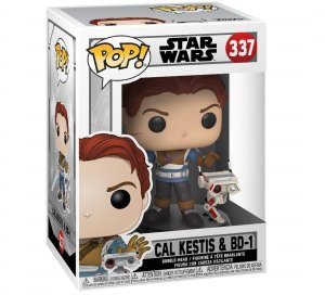 Фігурка Funko Pop! Games: Jedi Fallen Order - Cal Kestis with BD-1