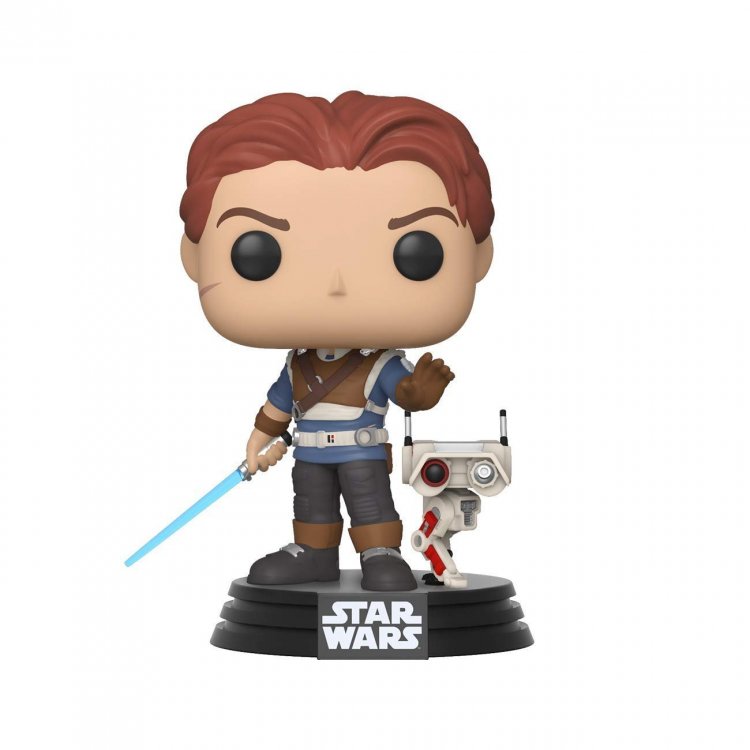 Фігурка Funko Pop! Games: Jedi Fallen Order - Cal Kestis with BD-1