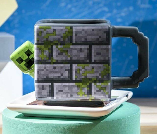 Чашка та підставка Zak designs Minecraft Creeper Sculpted 3D Mug Майнкрафт Кружка кераміка 450 мл. Чашка та підставка Zak designs Minecraft Creeper Sculpted 3D Mug Майнкрафт Кружка кераміка 450 мл.