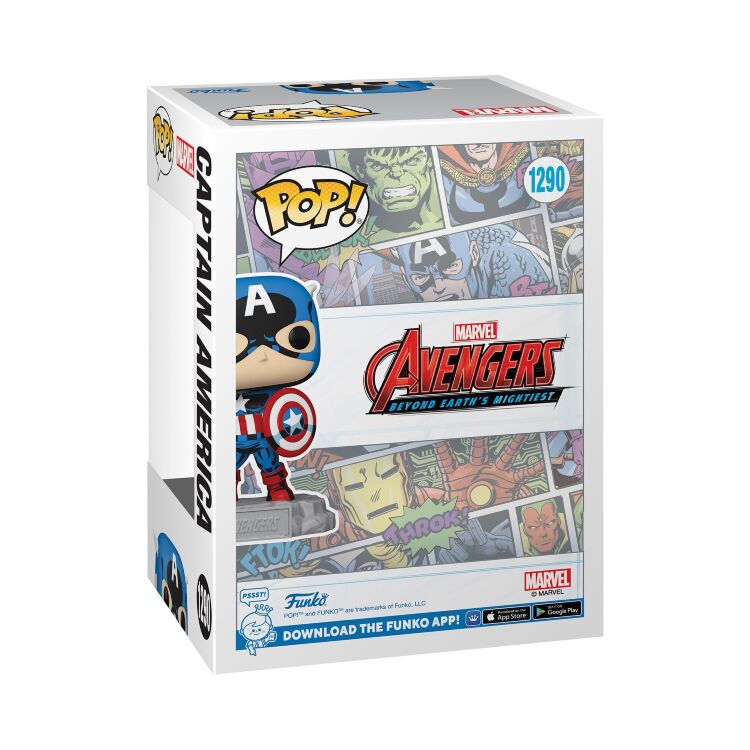 Фігурка Funko Marvel: The Avengers Heroes Captain America Фанко Капітан Америка (Amazon Exclusive) 1290 Фігурка Funko Marvel: The Avengers Heroes Captain America Фанко Капітан Америка (Amazon Exclusive) 1290