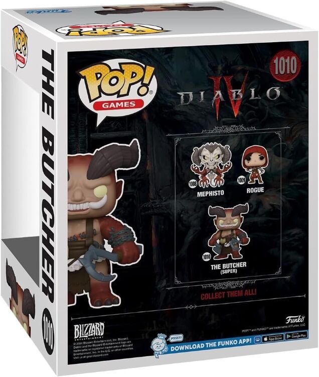 Фігурка Funko Games: Diablo 4 The Butcher Фанко Діабло М`ясник 1010