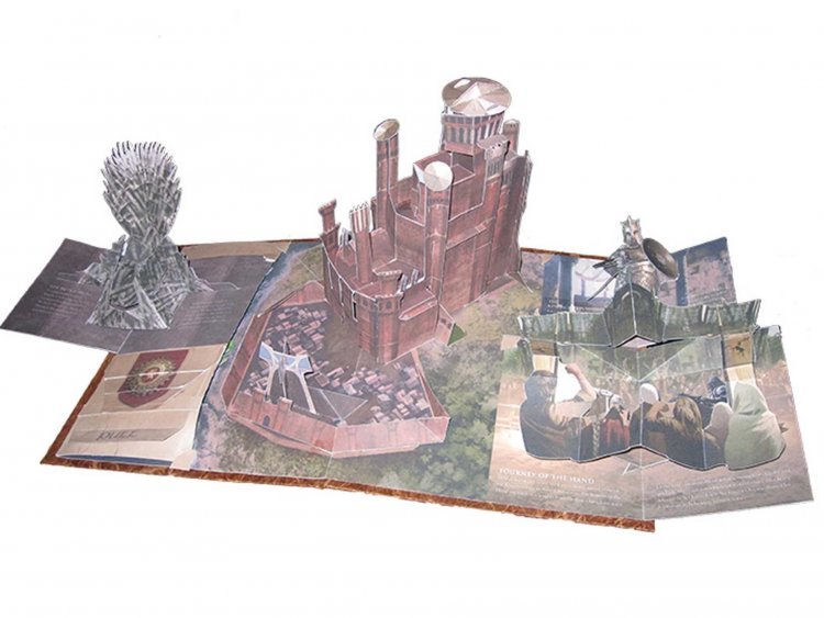 Книга 3D карта Гра престолів Вестерос Game of Thrones: A Pop-Up Guide to Westeros Книга 3D карта Гра престолів Вестерос Game of Thrones: A Pop-Up Guide to Westeros