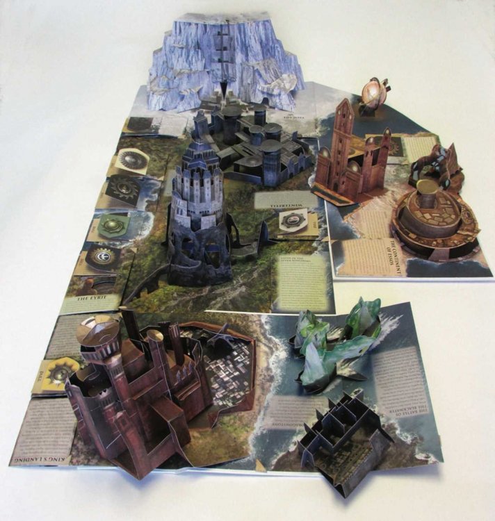 Книга 3D карта Гра престолів Вестерос Game of Thrones: A Pop-Up Guide to Westeros Книга 3D карта Гра престолів Вестерос Game of Thrones: A Pop-Up Guide to Westeros