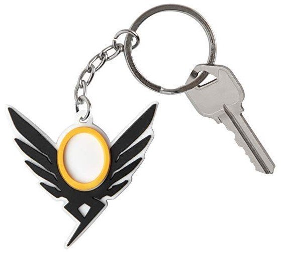 Брелок JINX Overwatch - Mercy Flat Keychain Овервотч Мерсі Брелок JINX Overwatch - Mercy Flat Keychain Овервотч Мерсі