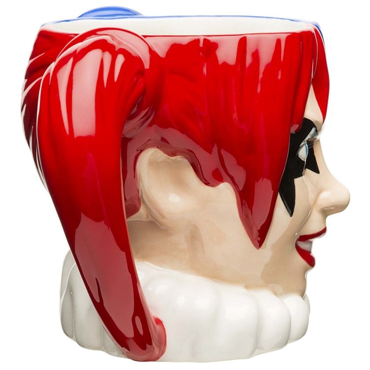 Чашка DC Comics Sculpted ceramic Mug - Harley Quinn 10 oz Чашка DC Comics Sculpted ceramic Mug - Harley Quinn 10 oz