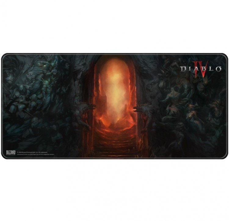 Килимок для миші ігрова поверхня Blizzard DIABLO IV 4 - Gate of Hell Діабло XL (90*42 cm) Килимок для миші ігрова поверхня Blizzard DIABLO IV 4 - Gate of Hell Діабло XL (90*42 cm)