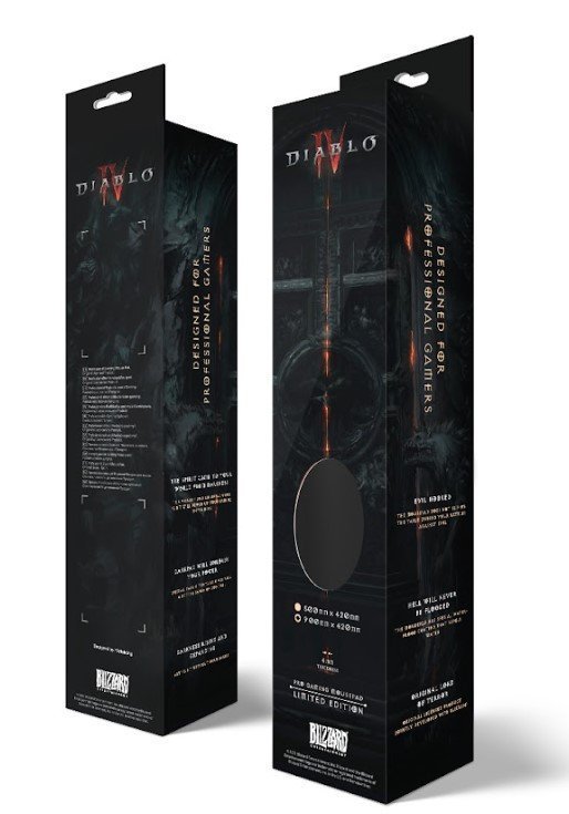 Килимок для миші ігрова поверхня Blizzard DIABLO IV 4 - Gate of Hell Діабло XL (90*42 cm) Килимок для миші ігрова поверхня Blizzard DIABLO IV 4 - Gate of Hell Діабло XL (90*42 cm)