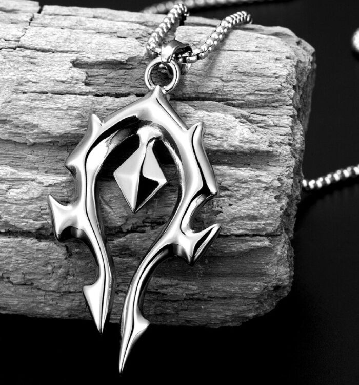 Медальон World of Warcraft Horde Варкрафт Орда (нержавеющая сталь)