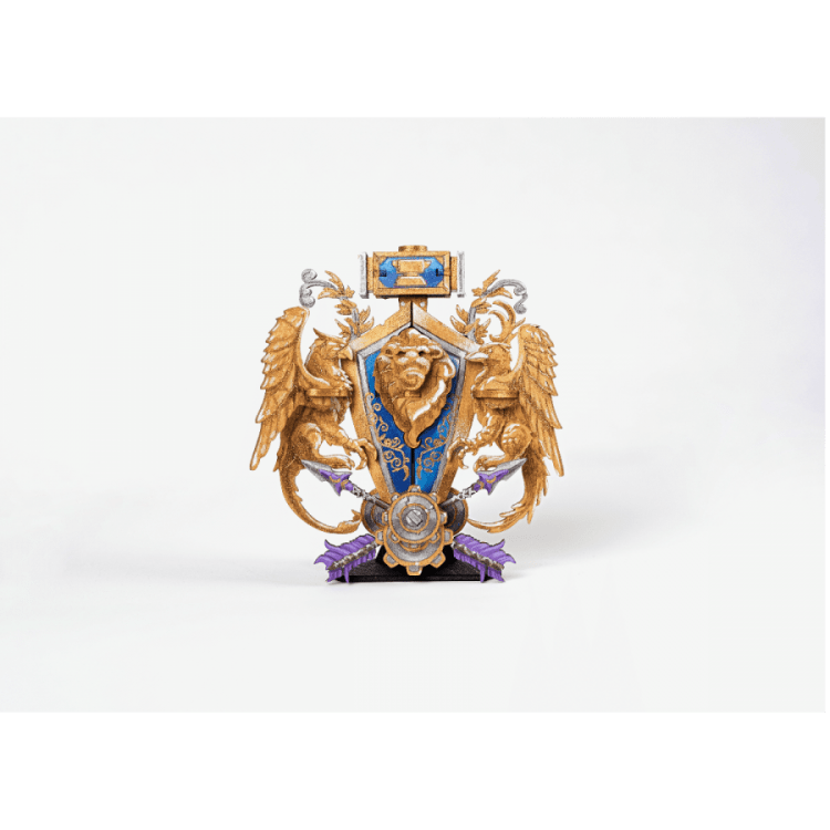 Конструктор из дерева 3D - World of Warcraft Alliance Incredibuilds Wood Model Конструктор из дерева 3D - World of Warcraft Alliance Incredibuilds Wood Model