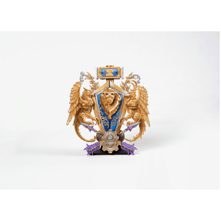 Конструктор з дерева 3D - World of Warcraft Alliance Incredibuilds Wood Model