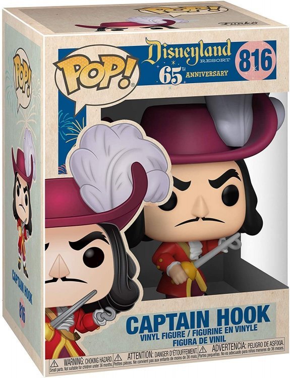Фигурка Funko Pop Disney 65th Captain Hook 816 