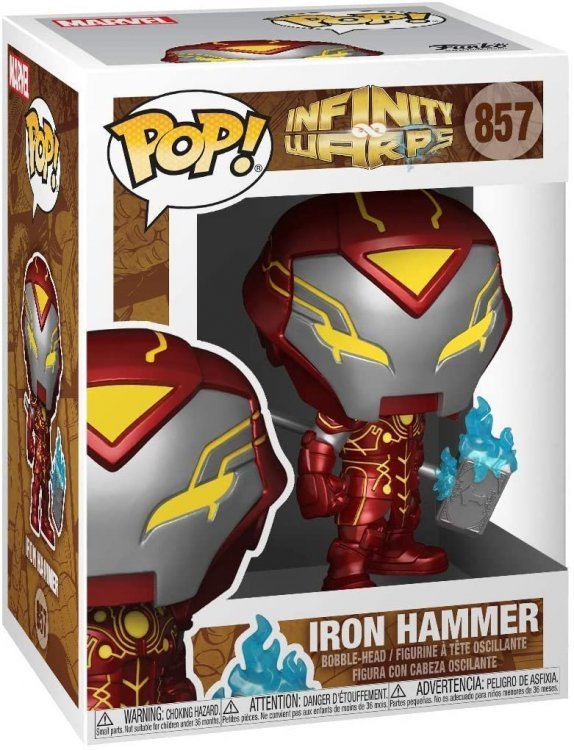Фигурка Funko Marvel: Infinity Warps - Iron Hammer 857 Фигурка Funko Marvel: Infinity Warps - Iron Hammer 857