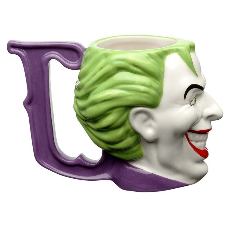 Чашка DC Comics Sculpted ceramic Mug Joker 8 oz Чашка DC Comics Sculpted ceramic Mug Joker 8 oz