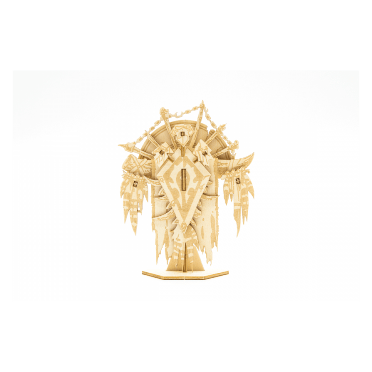 Конструктор из дерева 3D - World of Warcraft Horde Incredibuilds Wood Model Конструктор из дерева 3D - World of Warcraft Horde Incredibuilds Wood Model