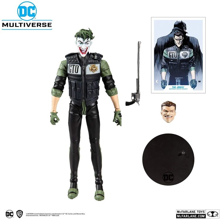 Фигурка McFarlane Toys DC Multiverse The Joker: Batman White Knight #8 (Comics 2017) Джокер