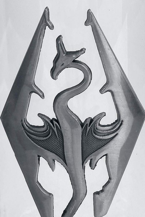 Кружка Skyrim - Dragon Symbol Glass stein Кружка Skyrim - Dragon Symbol Glass stein