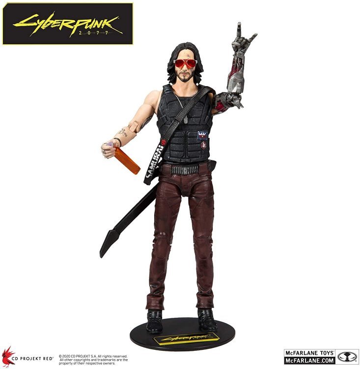 Фігурка McFarlane Toys Cyberpunk 2077 Johnny Silverhand Action Figure Фігурка McFarlane Toys Cyberpunk 2077 Johnny Silverhand Action Figure