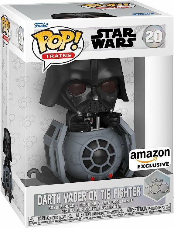 Фігурка Funko Star Wars Darth Vader on Tie Fighter Фанко Дарт Вейдер на винищувачі (Amazon Exclusive) 20