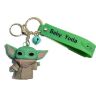 Брелок підвіска на рюкзак Star Wars Mandalorian Baby Yoda 3D Keychain Backpack Мандалорець Грогу #2