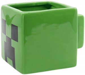 Чашка 3D Minecraft Creeper Dolomite Mug кружка Майнкрафт кераміка