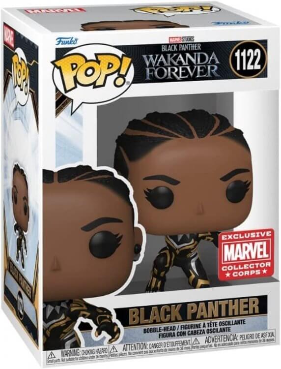 Фигурка Funko: Black Panther Wakanda Forever Фанко Чёрная пантера (Marvel CC Exclusive) 1122