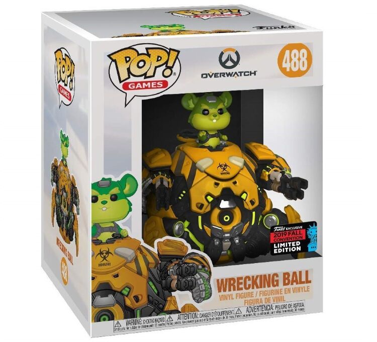 Фигурка Overwatch Funko POP Toxic Wrecking Ball 6"